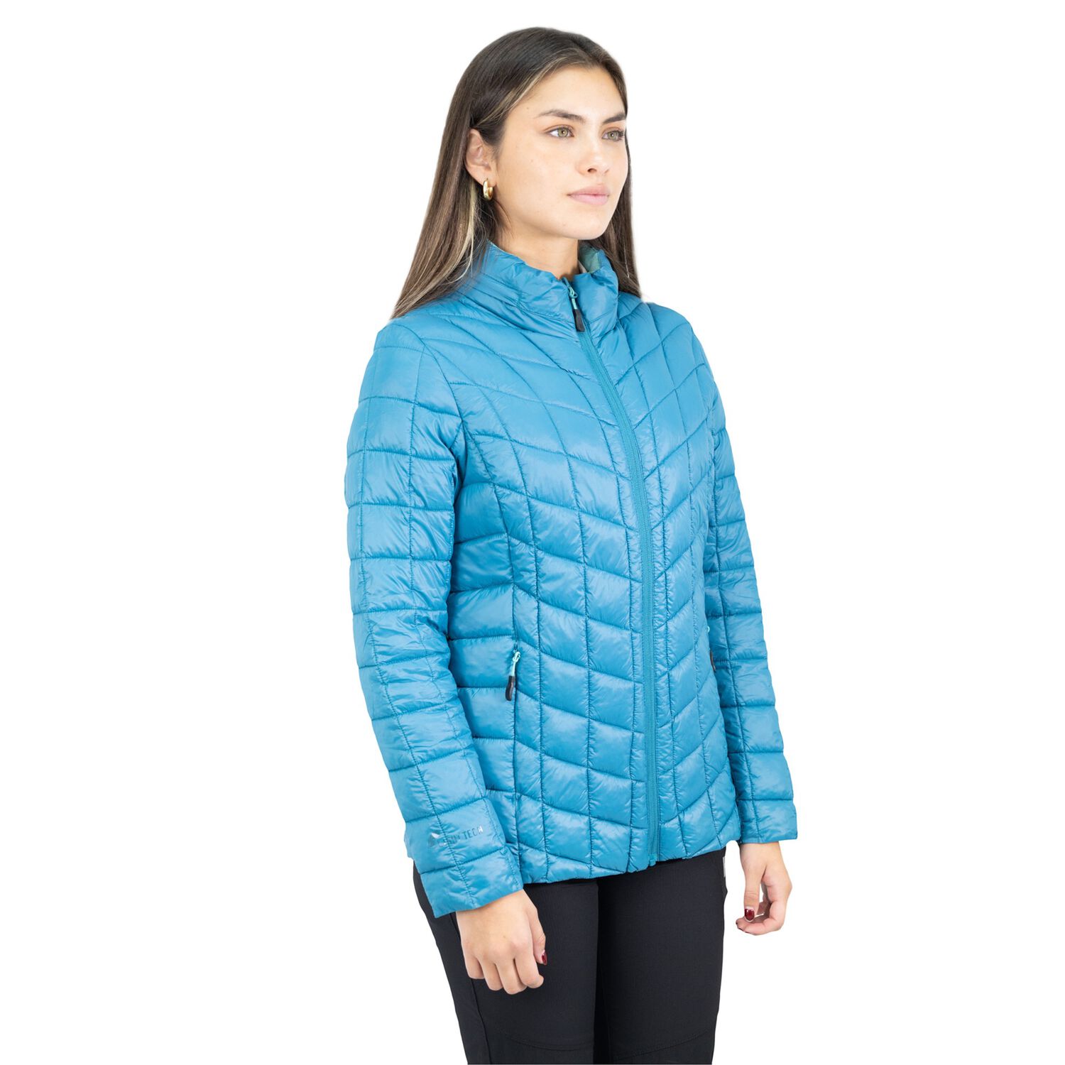 Parka Insulada Hw Traveler Mujer Petroleo image number 2.0